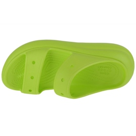 Crocs Classic Crush Sandalia W 207670-3UH verde 2