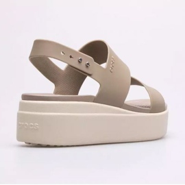 Crocs Brooklyn Low Wedge Sandals W 206453-2YI beige 5