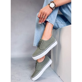BM Zapatillas de mujer Ming Green verde 3