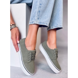 BM Zapatillas de mujer Ming Green verde 5