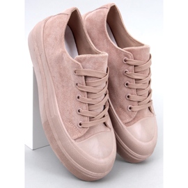 Zapatillas Curtis caqui con plataforma beige 1