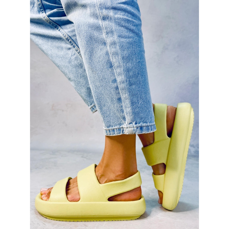 PA1 Sandalias de goma verde Boddie 2