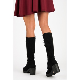 Seastar botas de trabajo con cordones negro 3