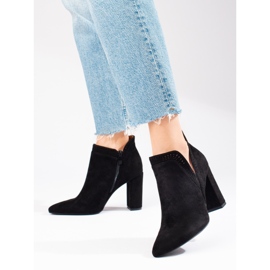 Botas negras de ante de Shelovet negro 1