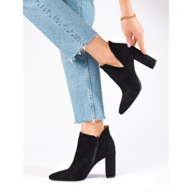 Botas negras de ante de Shelovet negro 3