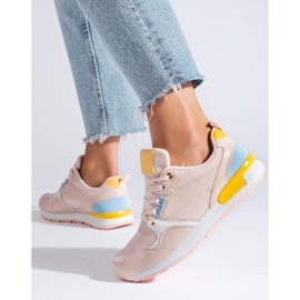 Deportivas mujer Shelovet rosa 1