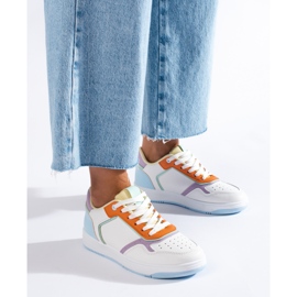 Shelovet zapatillas deportivas multicolor para mujer blanco 2