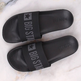 Chanclas piscina mujer Big Star FF274A200 negro 6