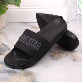 Chanclas piscina mujer Big Star FF274A200 negro 7