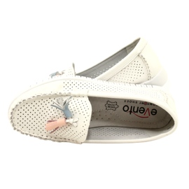 Mocasines Calados De Moda Con Flecos Evento 23PB08-5372 Blanco 6 Mocasines Calados De Moda Con Flecos Evento 23PB08-5372 Blanco 6