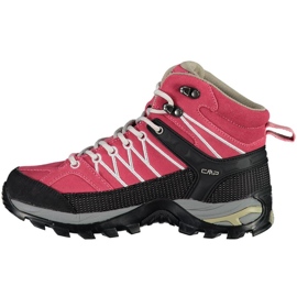 Zapatillas CMP Rigel Mid Wp W 3Q1294616HL rojo 2