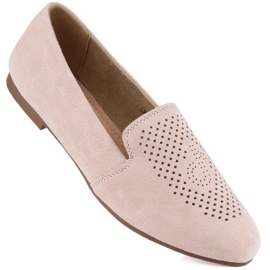 Zapatos de piel S.Barski W LR29515 OLI194A beige 1