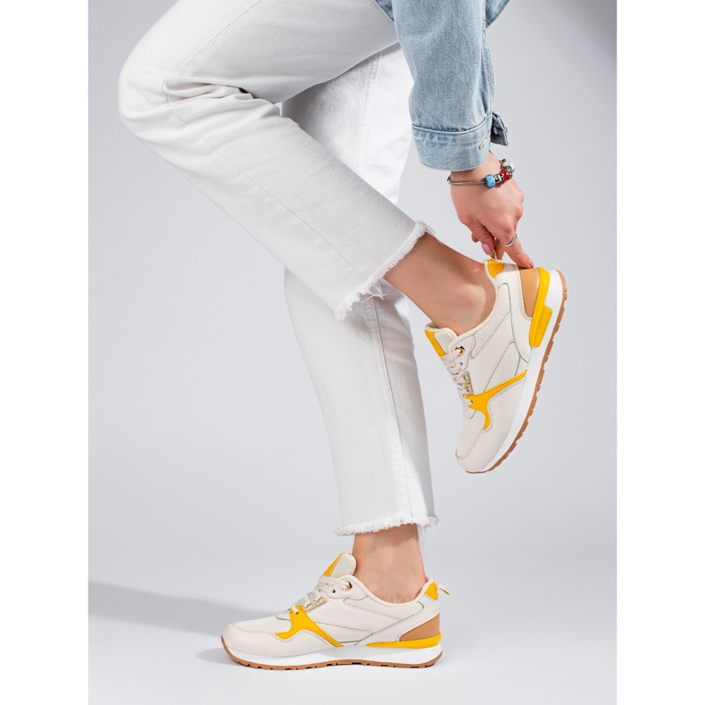 Deportivas mujer Shelovet beige 2