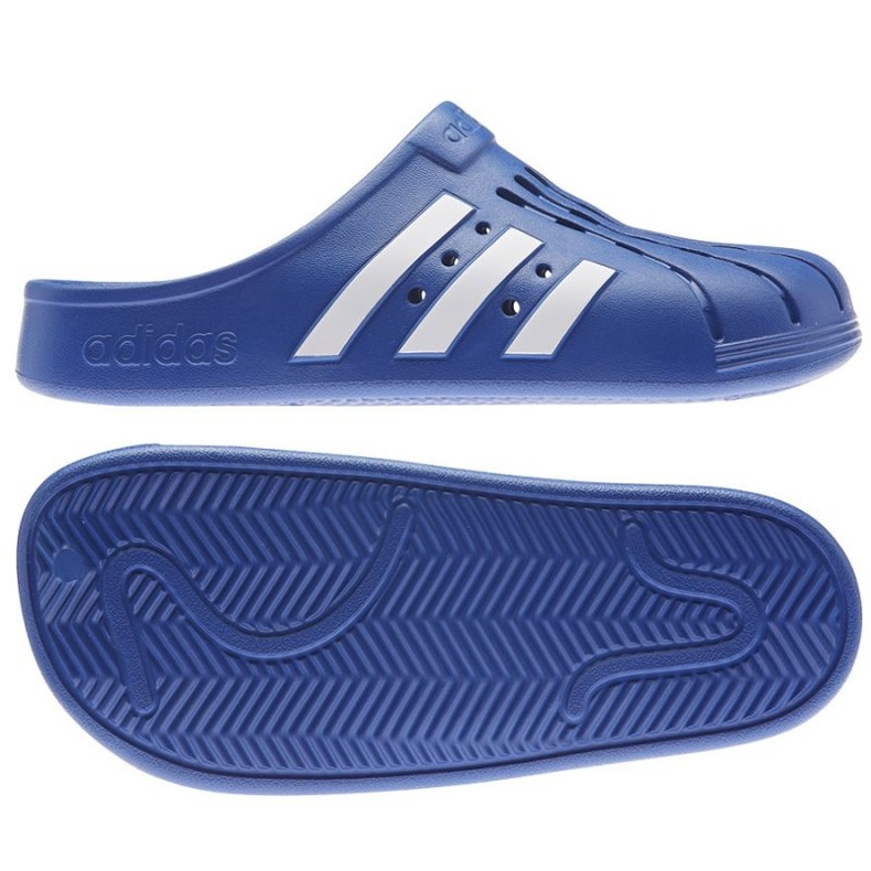 Pantuflas adidas Adilette Clog GZ5314 azul 1