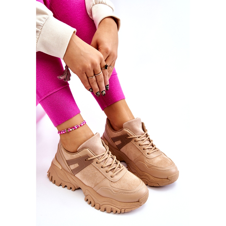 PG1 Zapatos deportivos de moda Sneakers Beige Frezio 5