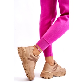 PG1 Zapatos deportivos de moda Sneakers Beige Frezio 3