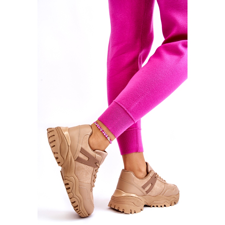 PG1 Zapatos deportivos de moda Sneakers Beige Frezio 3