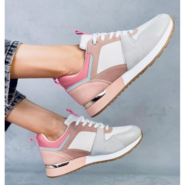 Zapatillas deportivas multicolor B0-671 Blanco 5