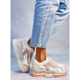 Deportivas Tejón Beige 3