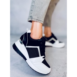 Deportivas cuña panda Diego NEGRO/BLANCO 5