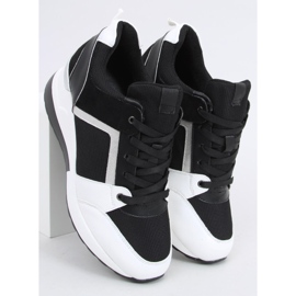 Deportivas cuña panda Diego NEGRO/BLANCO 1