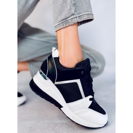 Deportivas cuña panda Diego NEGRO/BLANCO 3
