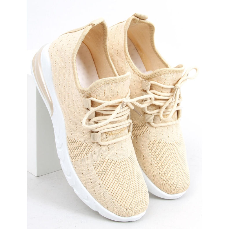 Deportiva calcetín Kessi Beige 1