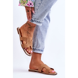 Seastar Pantuflas Clásicas Mujer Ante Beige Evana 6