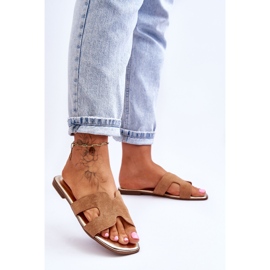 Seastar Pantuflas Clásicas Mujer Ante Beige Evana 4
