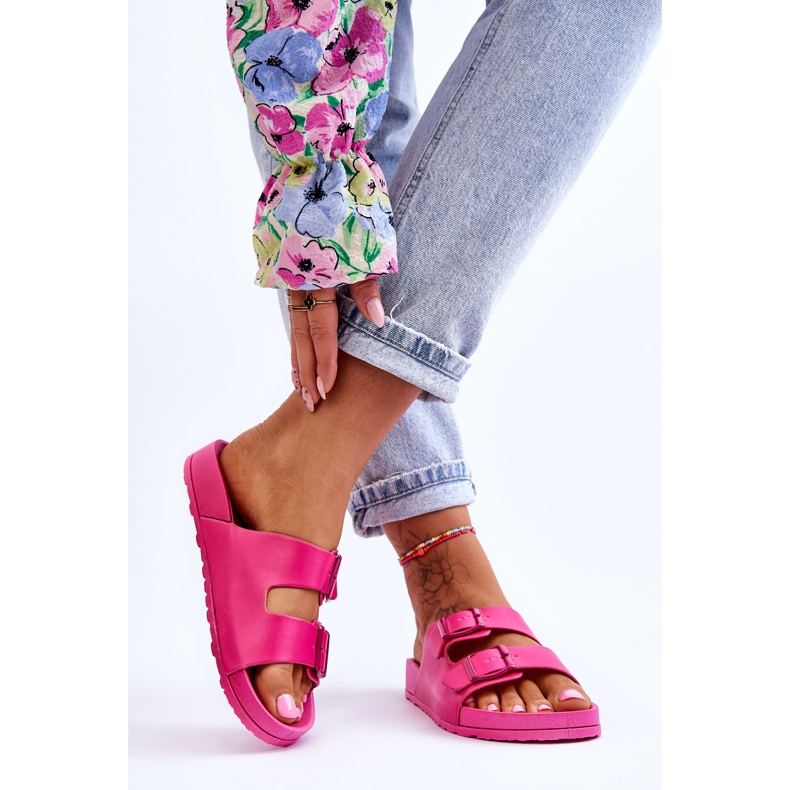 PS1 Zapatillas Mujer Plataforma Fucsia Vertigo rosado 2