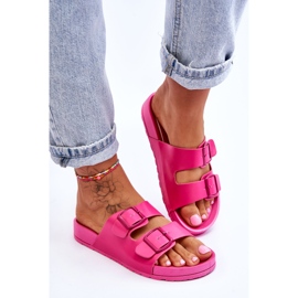 PS1 Zapatillas Mujer Plataforma Fucsia Vertigo rosado 4