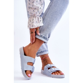 PS1 Pantuflas de Mujer Plataforma Vertigo Azul 2 PS1 Pantuflas de Mujer Plataforma Vertigo Azul 2