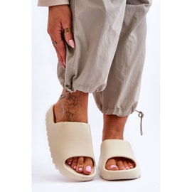 PS1 Zapatillas Plataforma Moda Beige Claro Estella 2