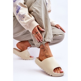 PS1 Zapatillas Plataforma Moda Beige Claro Estella 6