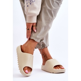 PS1 Zapatillas Plataforma Moda Beige Claro Estella 3