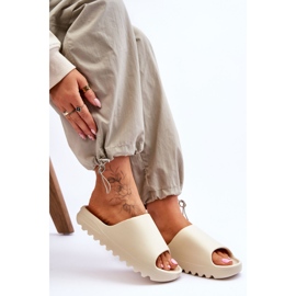 PS1 Zapatillas Plataforma Moda Beige Claro Estella 8