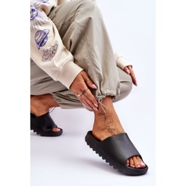 PS1 Zapatillas Moda Plataforma Negro Estella 5