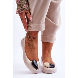 ZAXY Mujer Bailarinas Con Corazón LL285030 Beige Claro 1