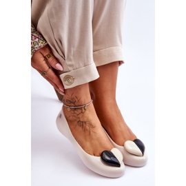 ZAXY Mujer Bailarinas Con Corazón LL285030 Beige Claro 8