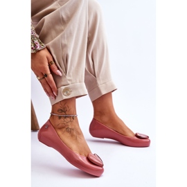 ZAXY Mujer Bailarinas Con Corazón LL285028 Rosa rosado 8