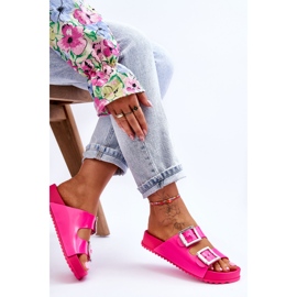 Pantuflas Mujer Lisas ZAXY HH285160 Fucsia rosado 7