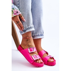Pantuflas Mujer Lisas ZAXY HH285160 Fucsia rosado 8