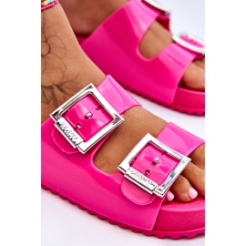 Pantuflas Mujer Lisas ZAXY HH285160 Fucsia rosado 5