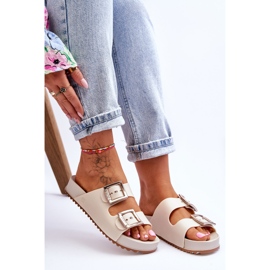 Mujer ZAXY HH285149 Pantuflas Lisas Beige Claro 8