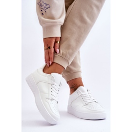 Zapatillas Deportivas Clásicas Sobre Plataforma Larena Blanca blanco 2