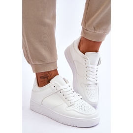 Zapatillas Deportivas Clásicas Sobre Plataforma Larena Blanca blanco 4