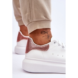 Deportivas Mujer Con Plataforma Glitter Blanco-Rosa Eliso 6