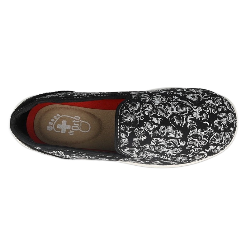 Zapatos deportivos para mujeres de Befado 517d019 Flores negras negro 2 Zapatos deportivos para mujeres de Befado 517d019 Flores negras negro 2