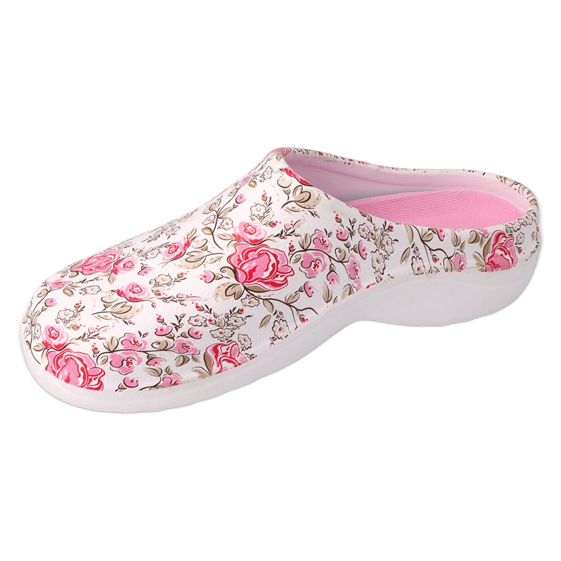 Zapatos de mujer Befado - flor 1 154D104 blanco 2
