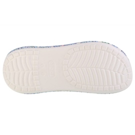 Zuecos Crocs Classic Crush Butterfly Sandal W 208258-94S blanco 3